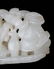 Qing Dynasty White Jade Carved Two Boys in Boat - 4