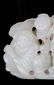 Qing Dynasty White Jade Carved Two Boys in Boat - 5