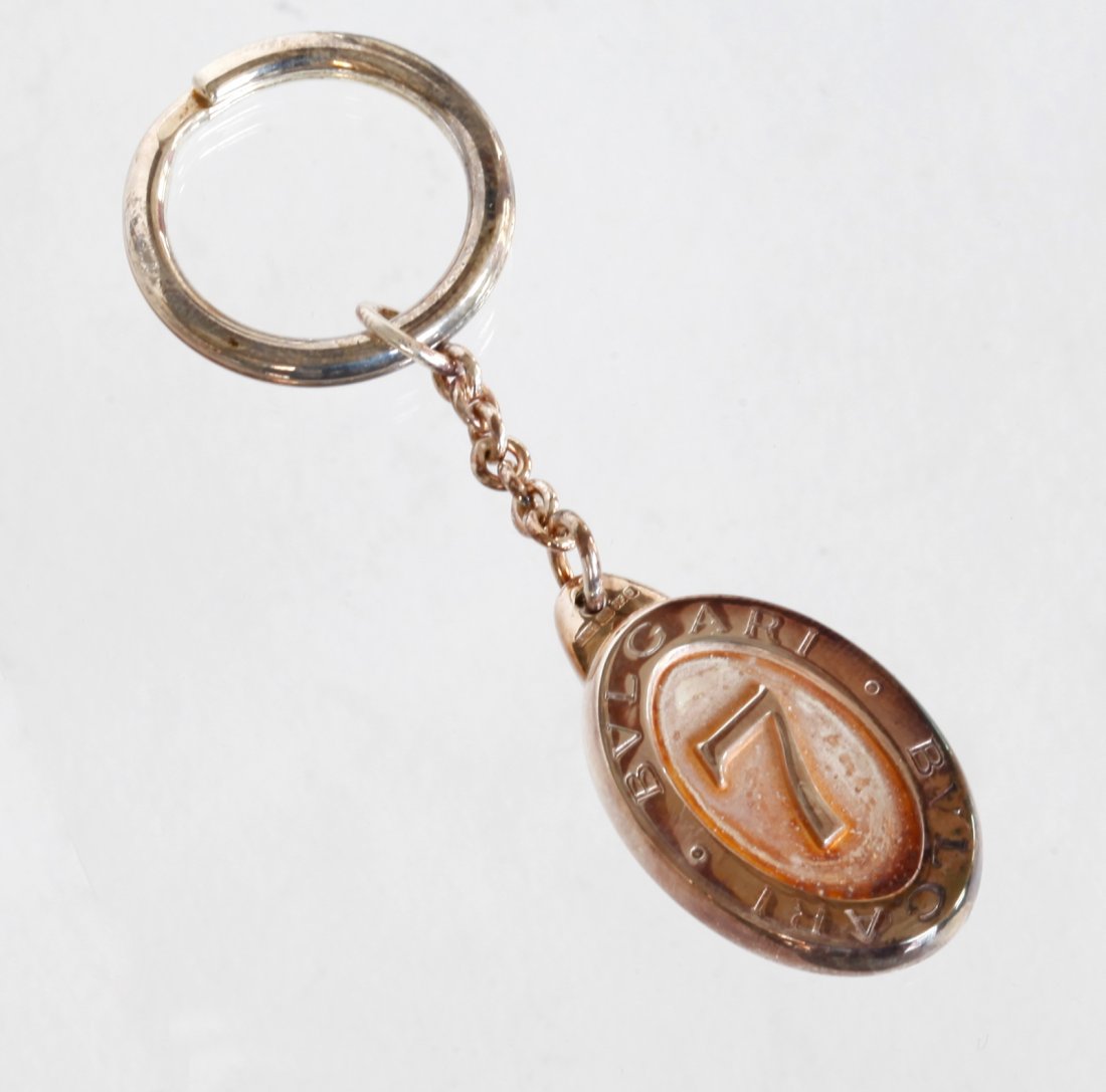 Bvlgari Lucky 7 Key Chain: Bvlgari Lucky 7 Key Chain _x000D_ Dimension: 3 3/4 inches length