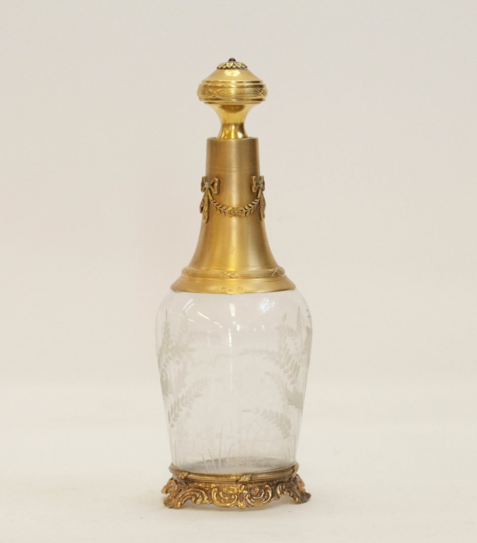 Russian Silver Liquid Container w/ Diamond Marked (1 of 7)