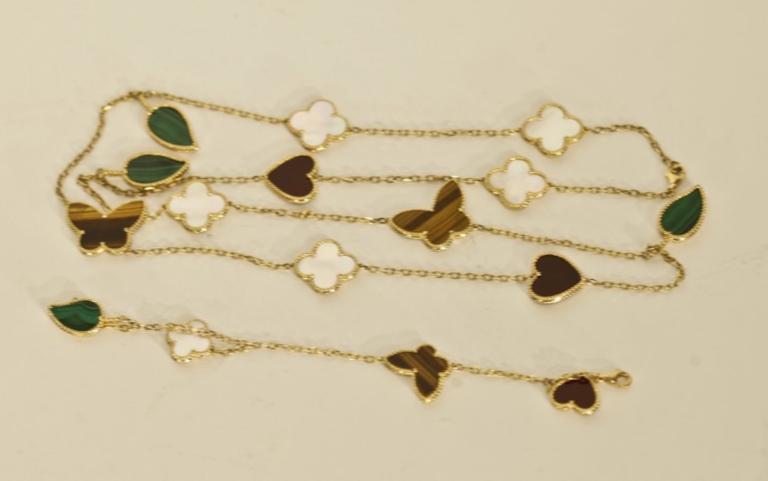 Van Cleef & Arpells Alhambra Necklace & Bracelet (1 of 4)
