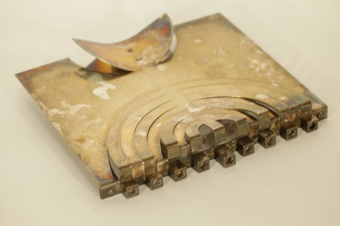 Modern Hanukkah Lamp (1 of 7)