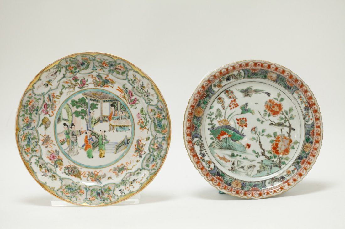 2 Pieces of Chinese Export Porcelain Plate (1 of 5)