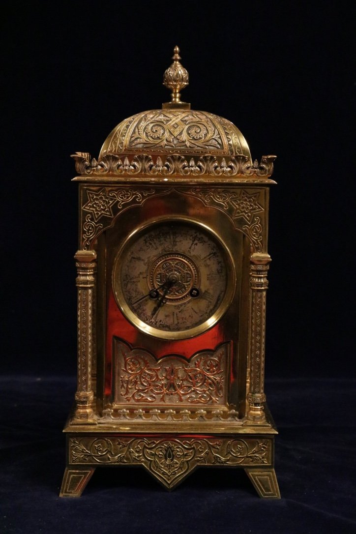 Islamic Bronze Clock, 19th C. (1 of 7)