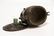 Chinese Bronze Censer w/ Wood Cover Inlaid Silver - 5