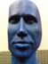 Plaster Made of a Blue Man - 3