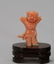 4 Pieces of Chinese Coral Carved Figures - 2
