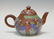 Chinese Yixing Zisha Teapot w/ Enamel, 19th C. - 6