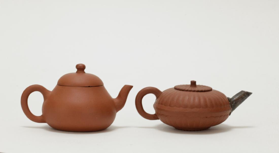 2 Pieces of Chinese Yixing Zisha Teapot (1 of 8)