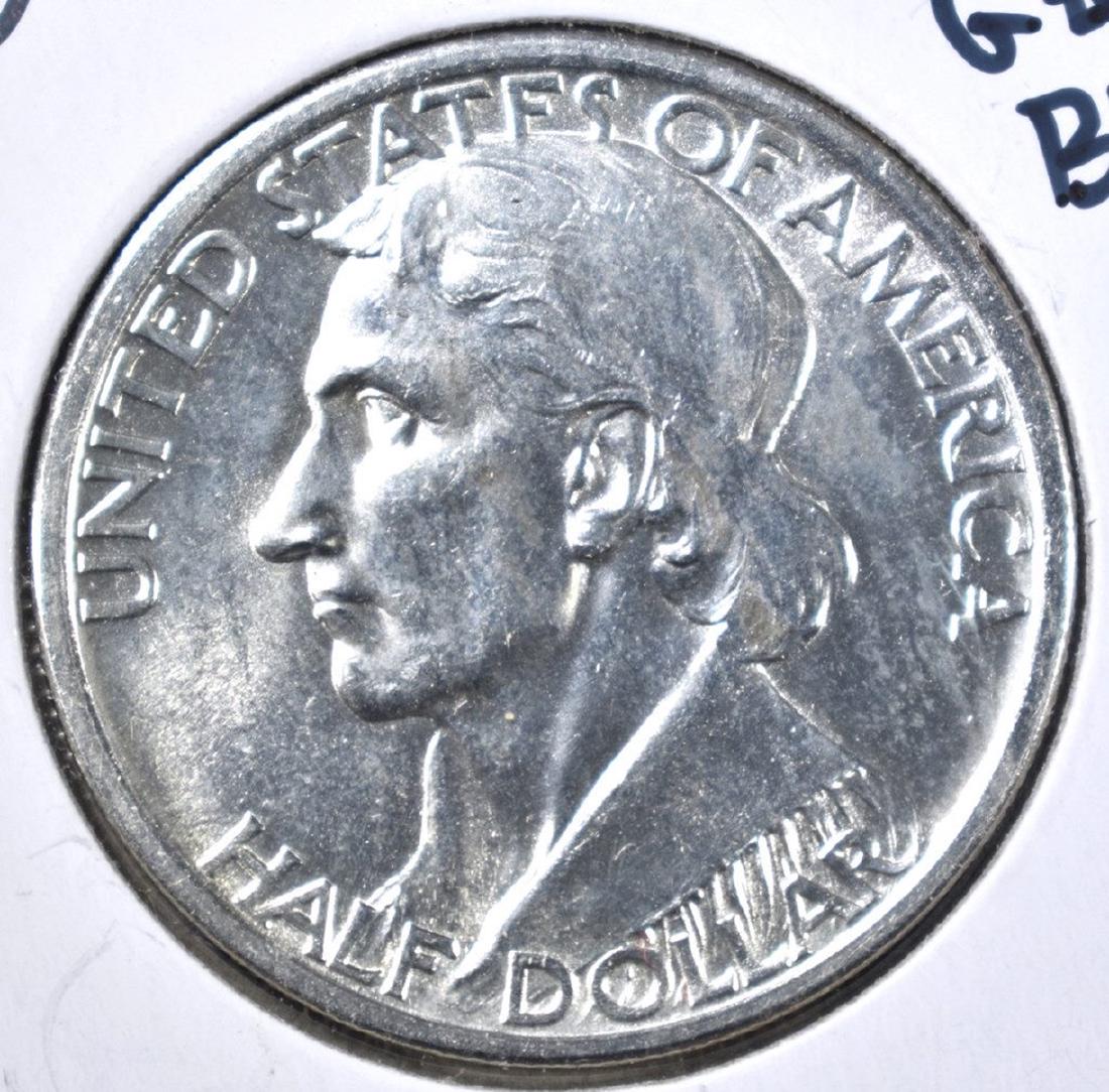 1934 BOONE COMMEM HALF DOLLAR, GEM BU (1 of 2)