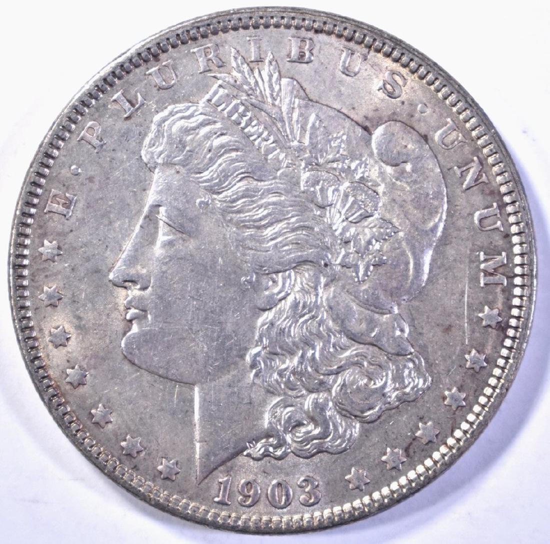 1903 MORGAN DOLLAR  CH BU (1 of 2)