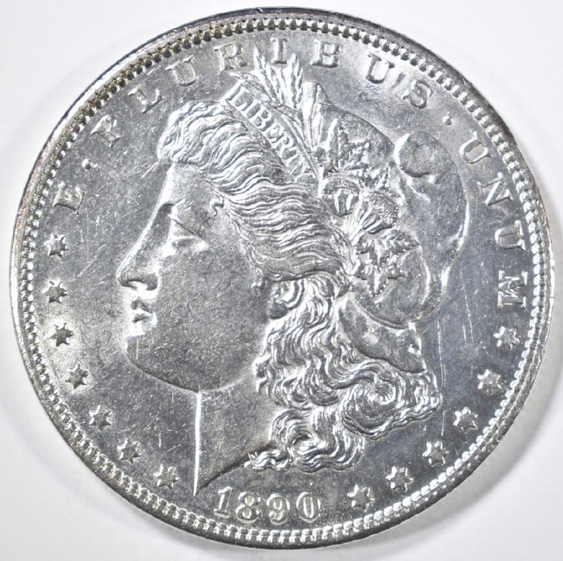 1890-CC MORGAN DOLLAR BU (1 of 2)