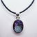 SILVER MYSTIC TOPAZ PENDANT NECKLACE - 3