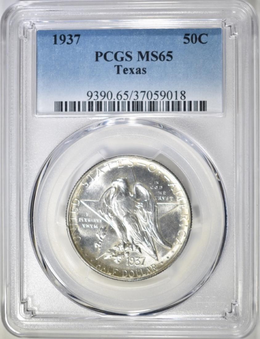 1937 TEXAS COMMEM HALF DOLLAR  PCGS MS-65 (1 of 4)