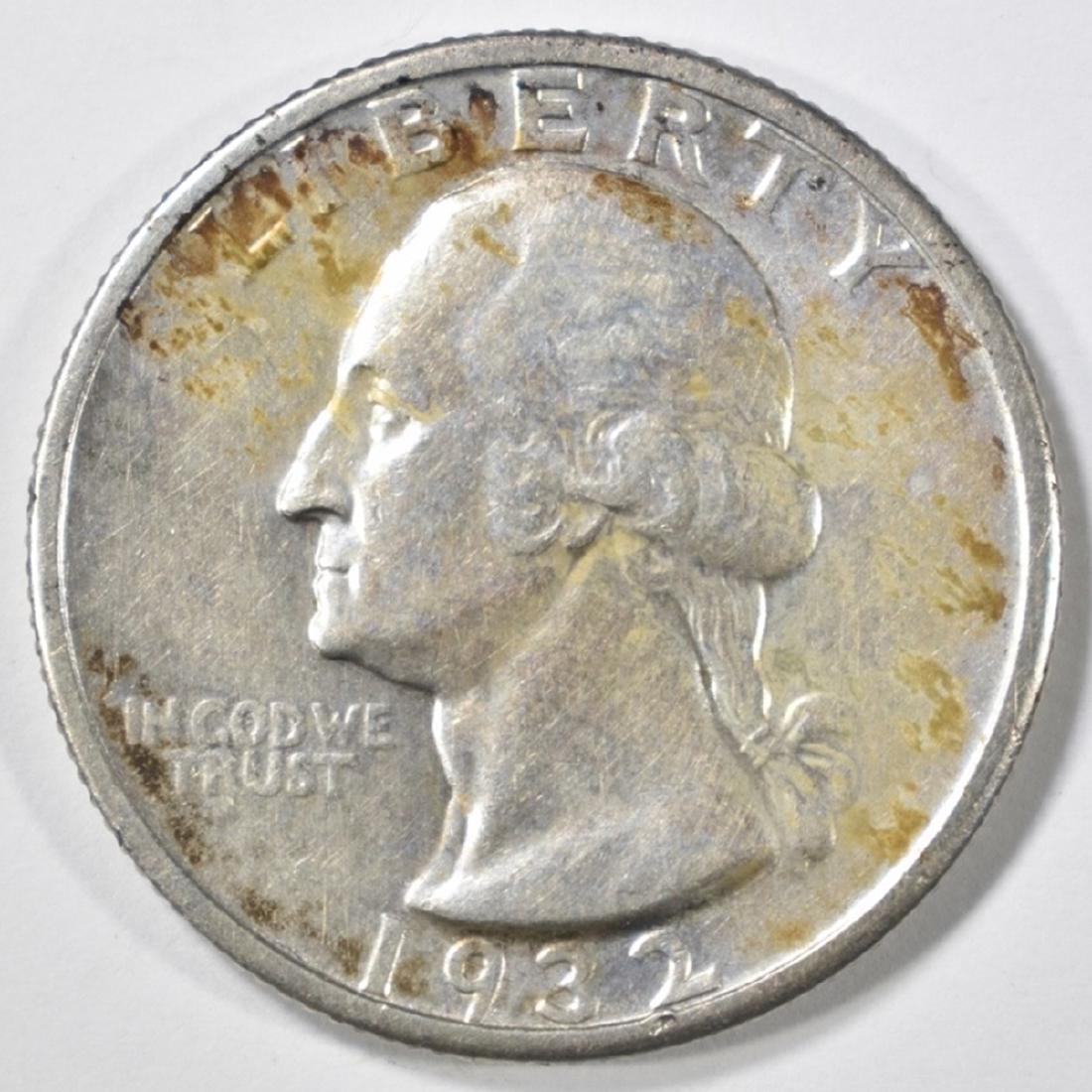 1932-S WASHINGTON QUARTER AU/BU (1 of 2)