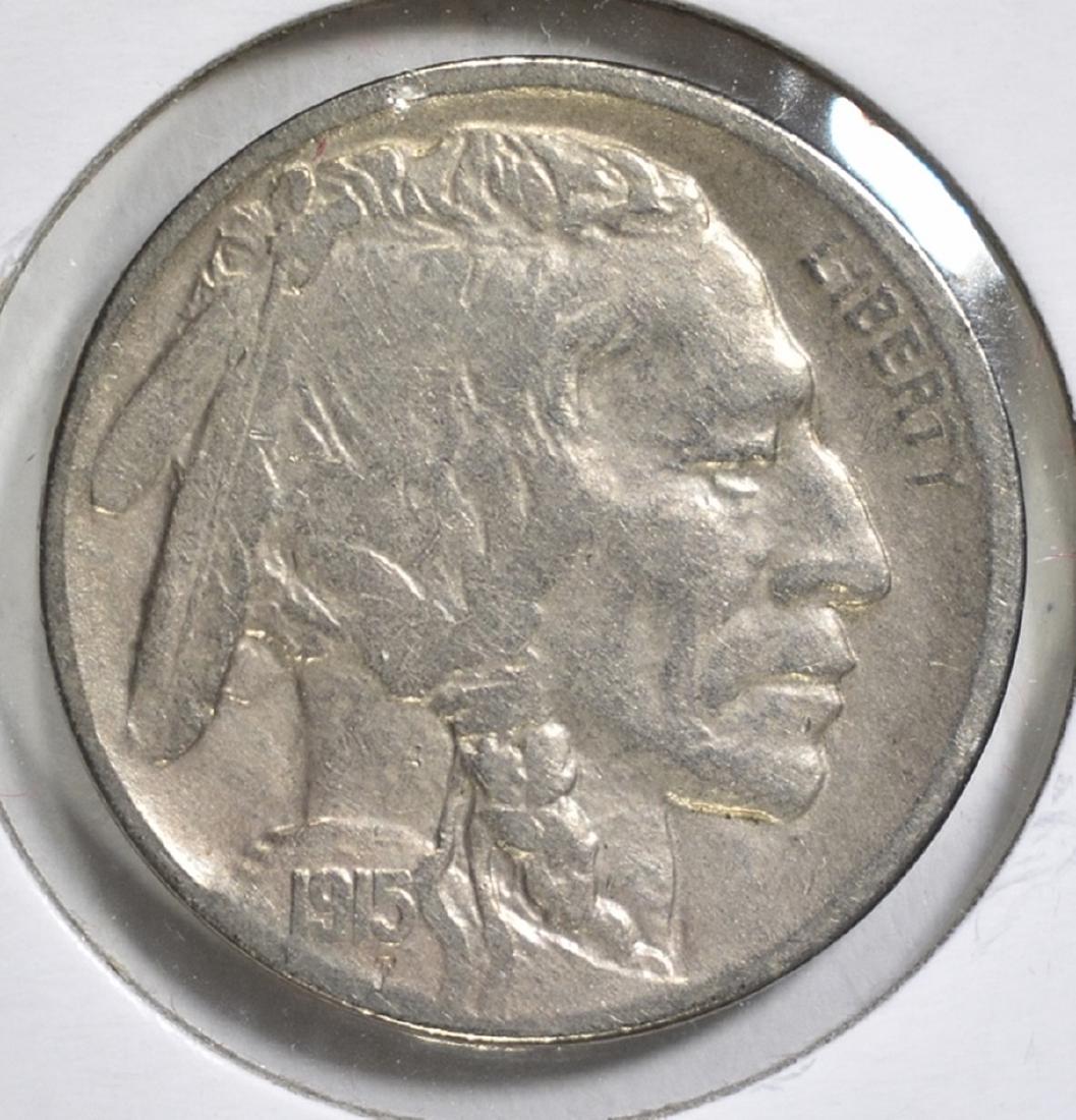 1915-S  BUFFALO NICKEL,  VG (1 of 2)