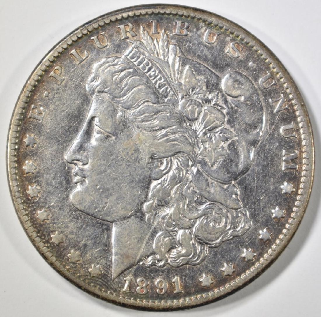 1891-CC MORGAN DOLLAR XF (1 of 2)