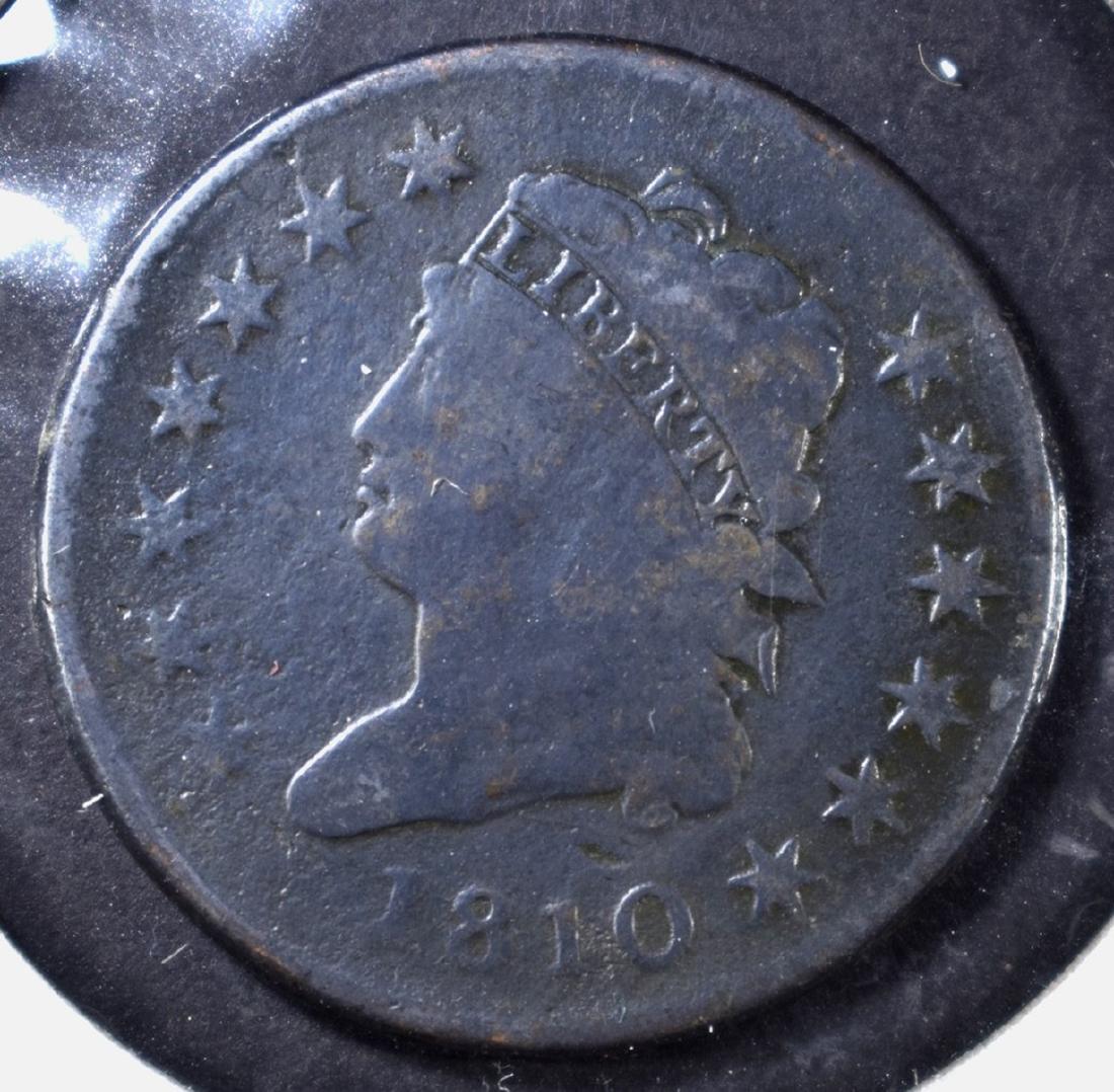 1810 LARGE CENT, VG (1 of 2)
