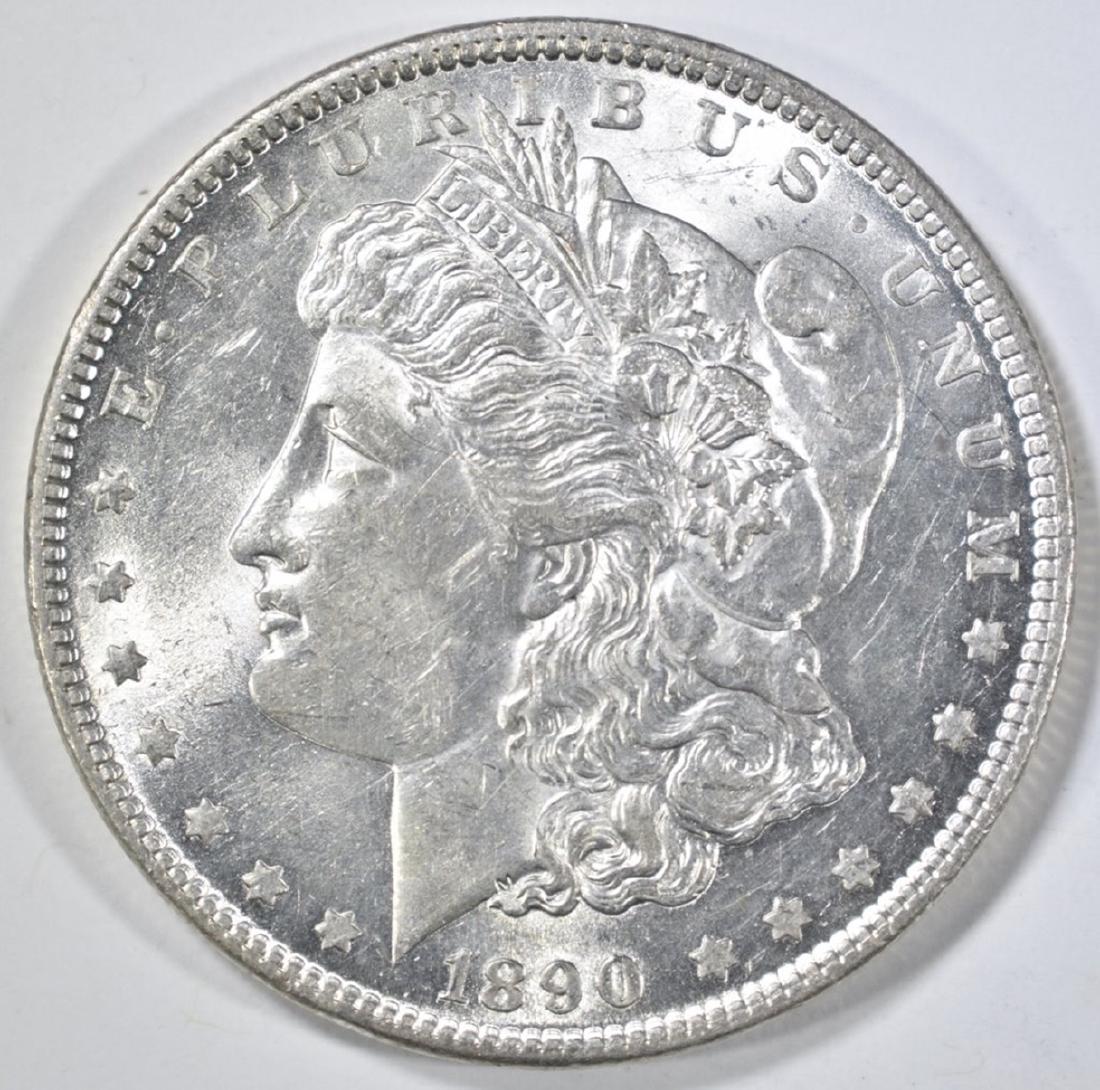 1890 MORGAN DOLLAR, BU (1 of 2)