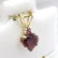 3 PIECE GARNET LOT: - 2