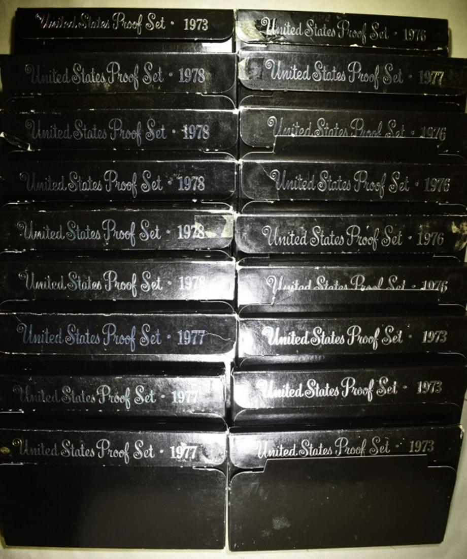 U.S. PROOF SETS FROM THE 1970'S (1 of 3)