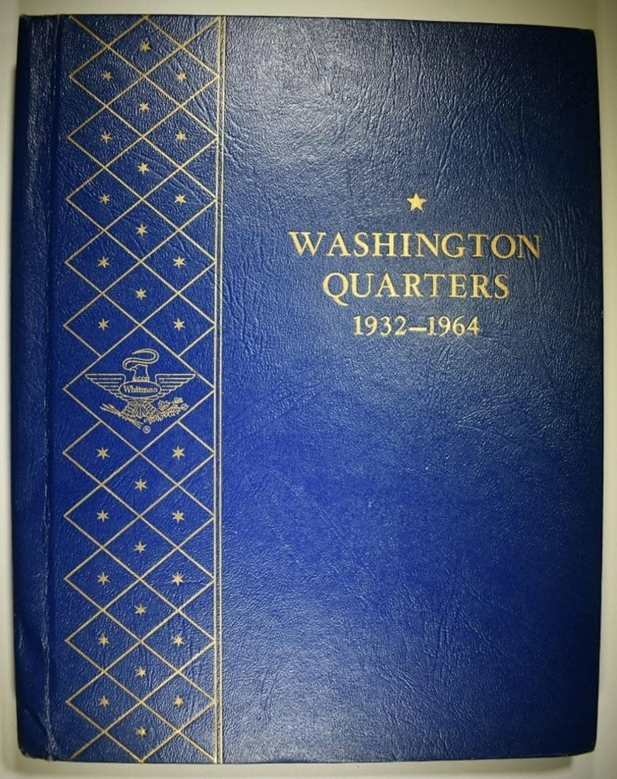 WASHINGTON QUARTER BOOK, 37 IN TOTAL YEARS 1937-1964 (1 of 5)