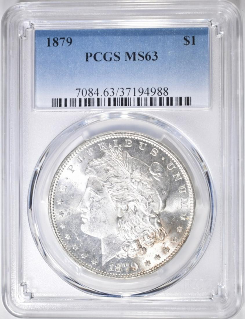 1879 MORGAN DOLLAR  PCGS MS-63 (1 of 4)