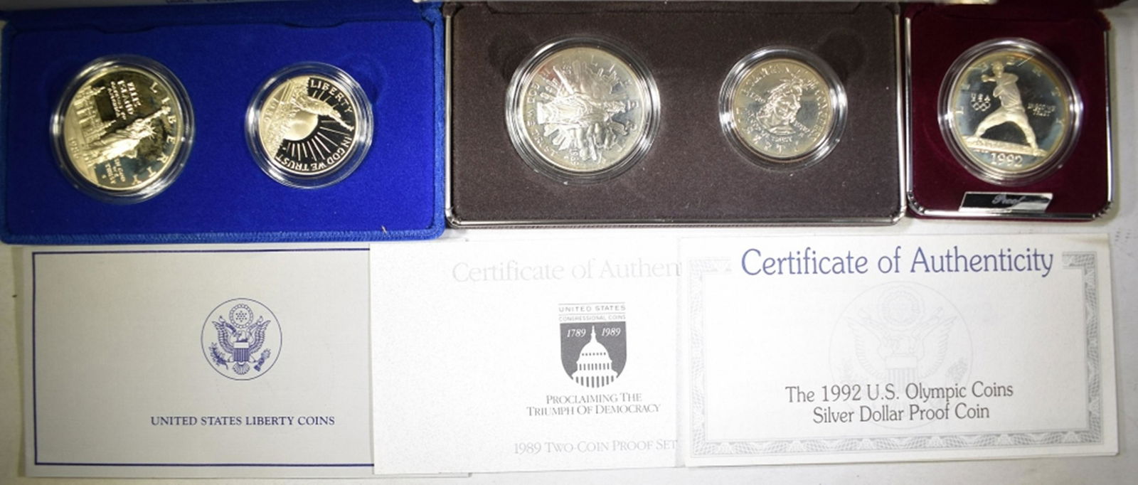 U.S COMMEM SETS: (1 of 3)