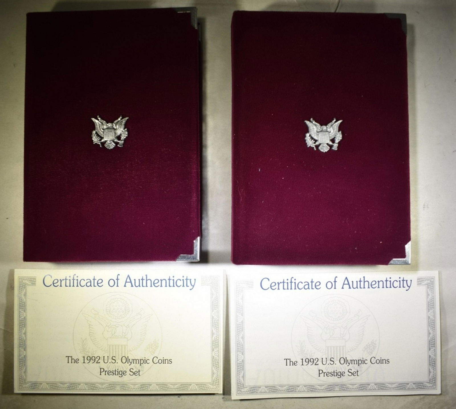 2-1992 U.S. PRESTIGE PROOF SETS IN ORIG PACKAGING (1 of 3)