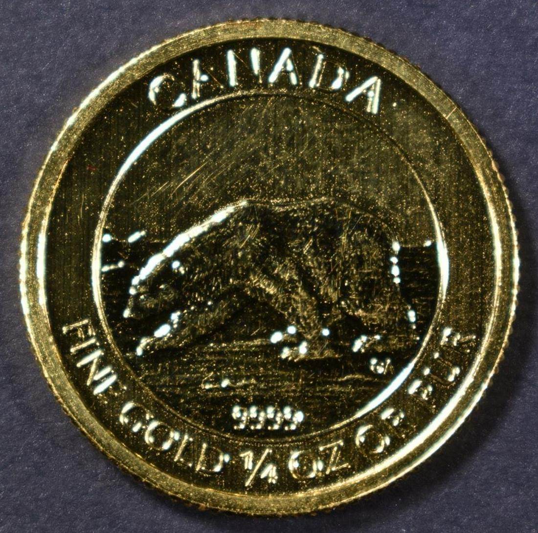 2013 CANDAIAN 1/4 Oz GOLD MAPLE LEAF (1 of 2)