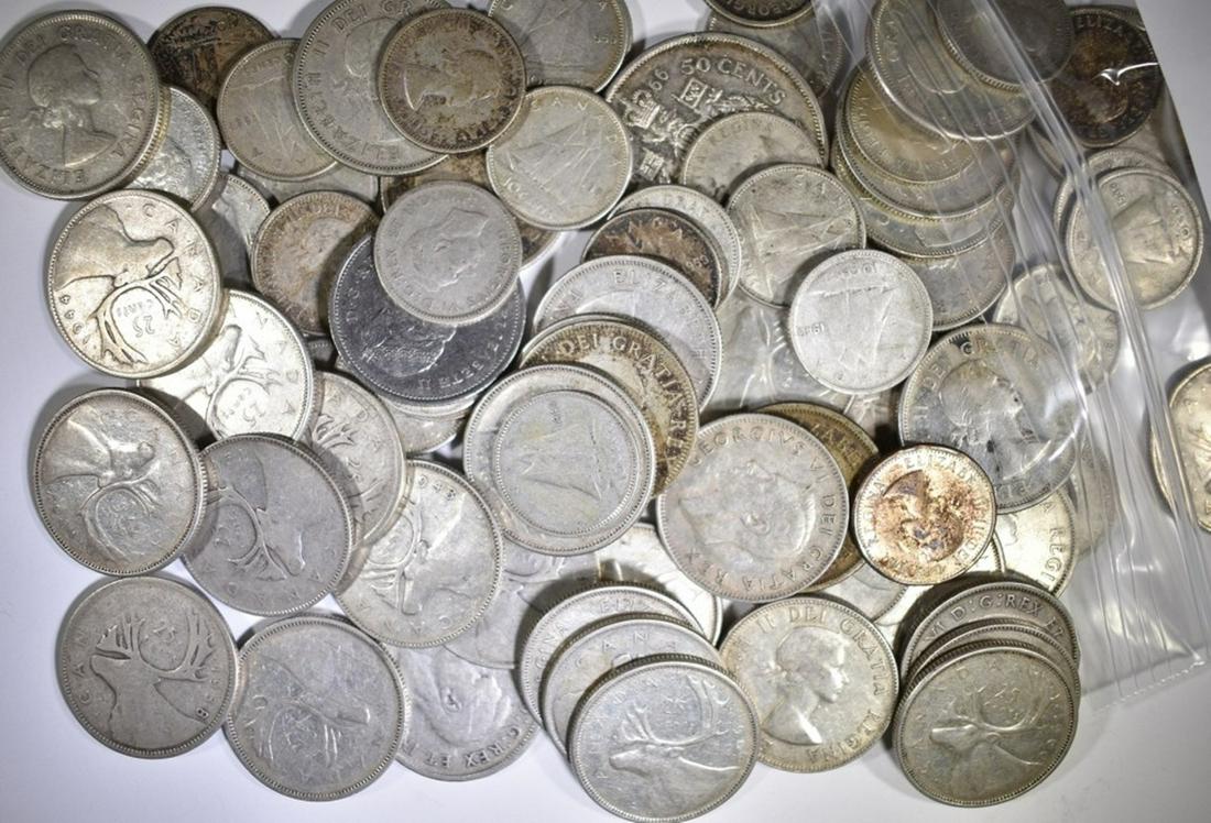 CANADA SILVER COIN LOT: (1 of 2)