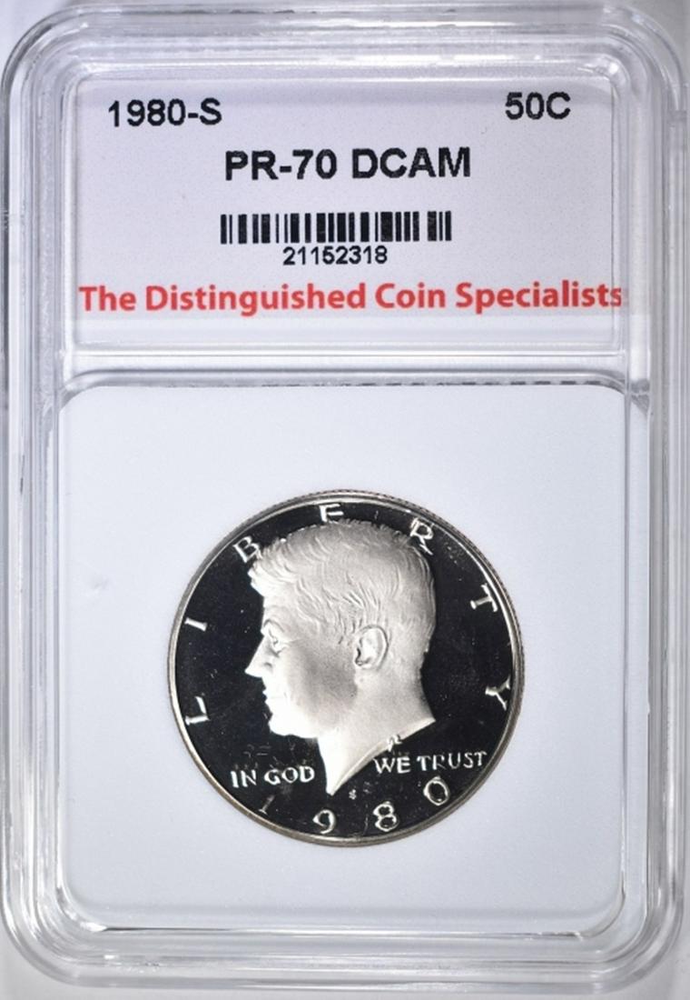1980 S Kennedy Half Dollar GEM DCAM PROOF from PROOF Set