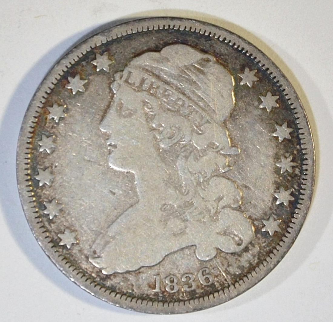 1836 BUST QUARTER FINE (1 of 2)