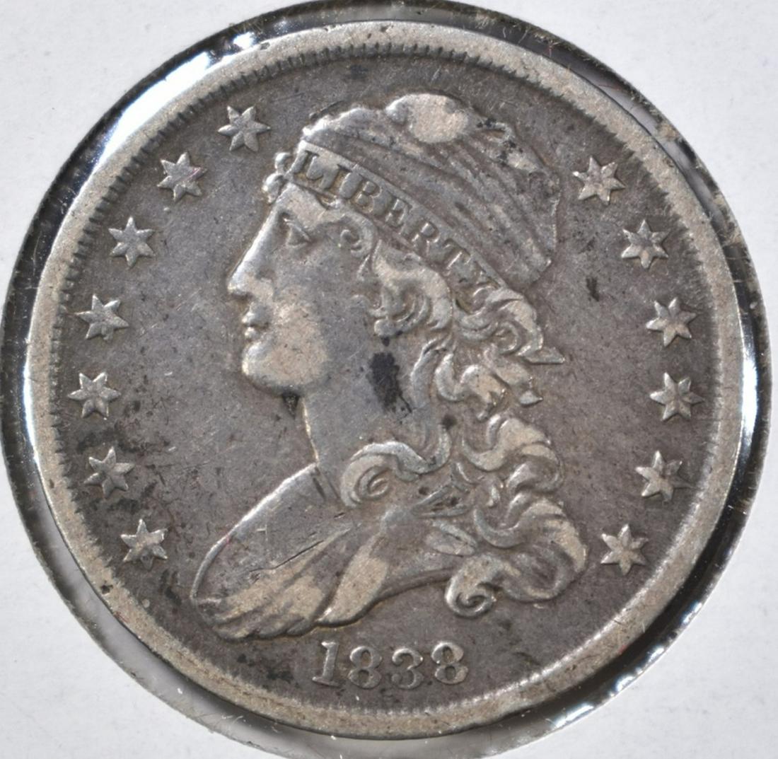 1838 BUST QUARTER XF (1 of 2)