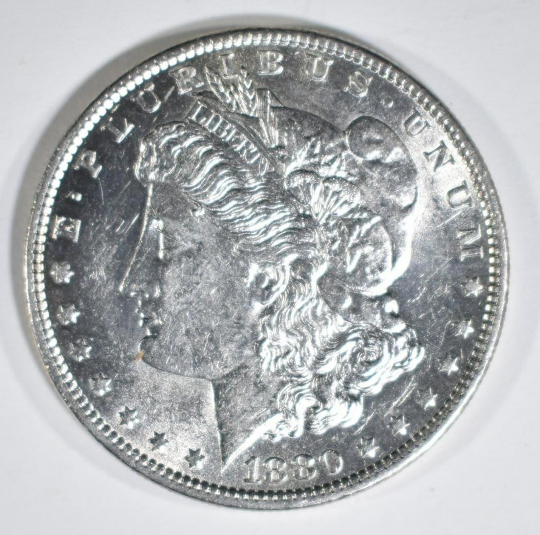 1880-O MORGAN DOLLAR CH BU (1 of 2)