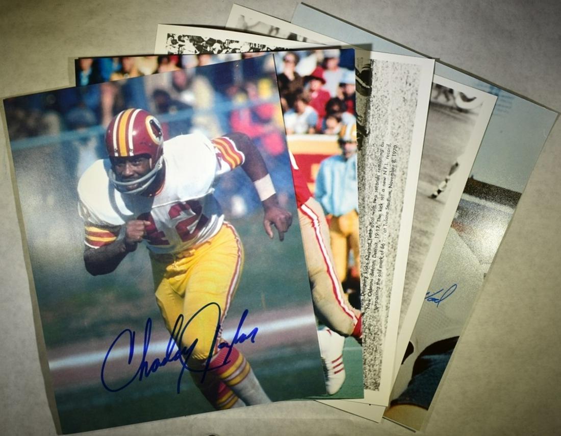 SIGNED SPORTS PICTURES- FOOTBALL & BASEBALL (1 of 7)