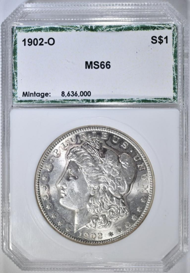 1902-O MORGAN DOLLAR PCI SUPERB GEM BU (1 of 4)