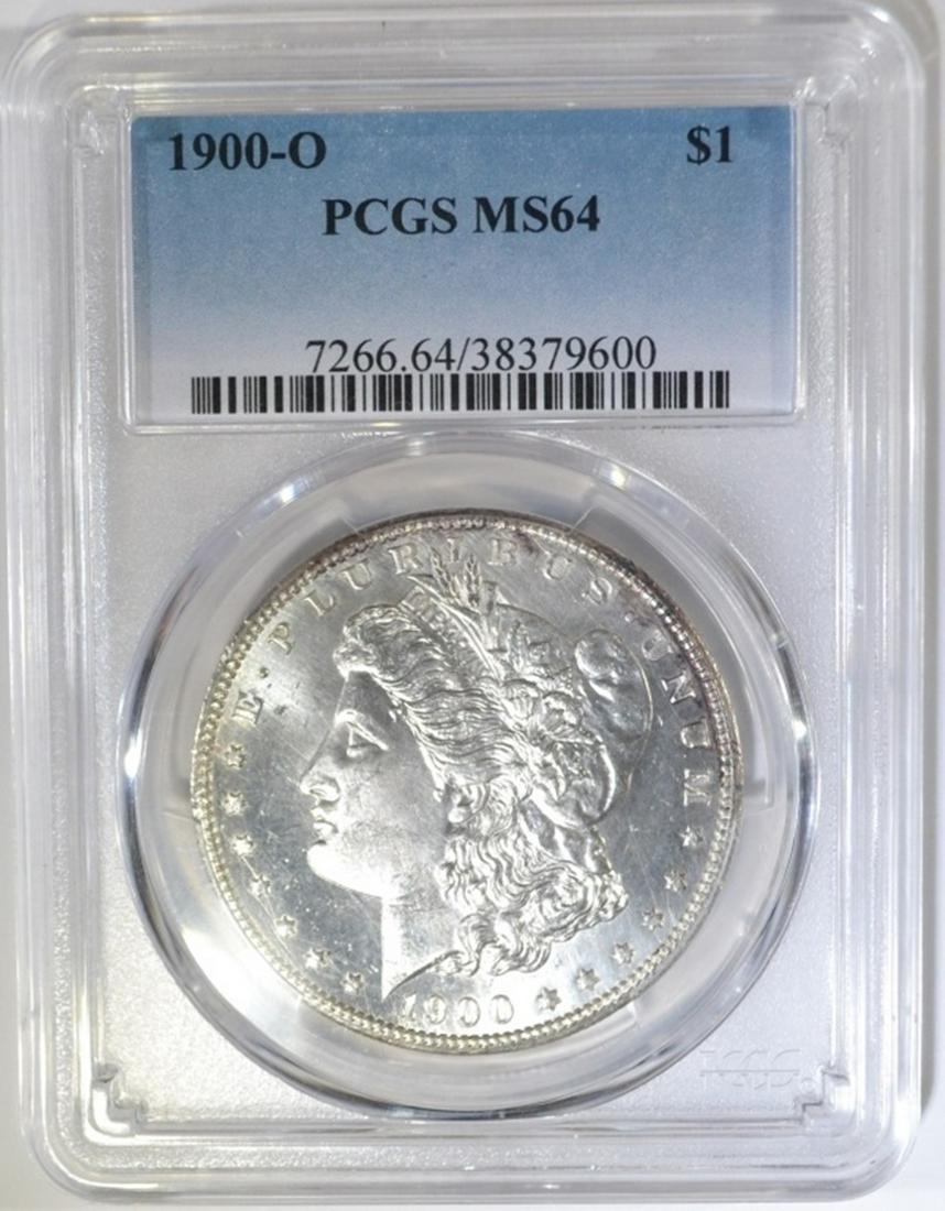 1900-O MORGAN DOLLAR  PCGS MS-64 (1 of 4)