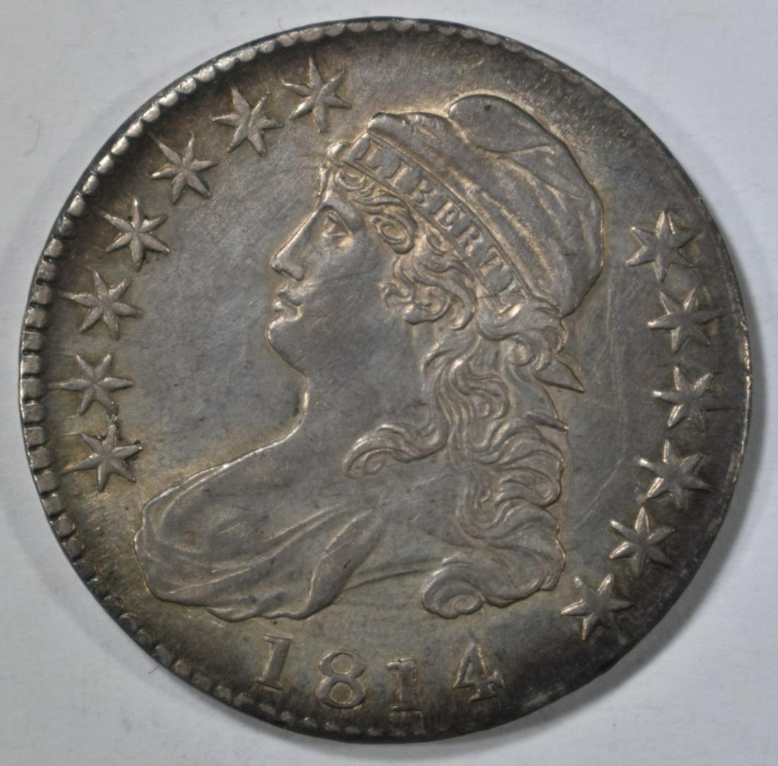 1814 BUST HALF DOLLAR  CH AU (1 of 2)
