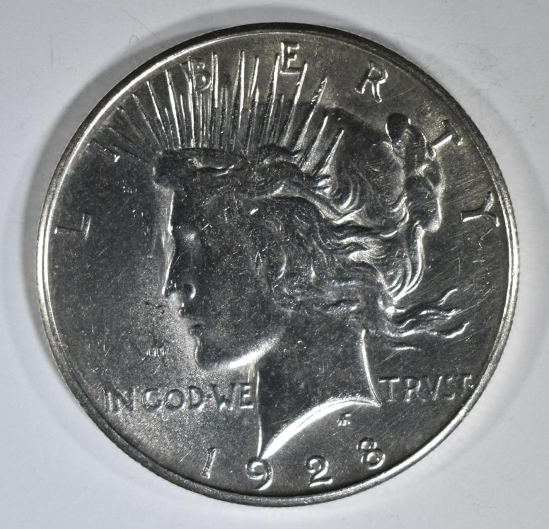 1928-S PEACE DOLLAR CH BU (1 of 2)