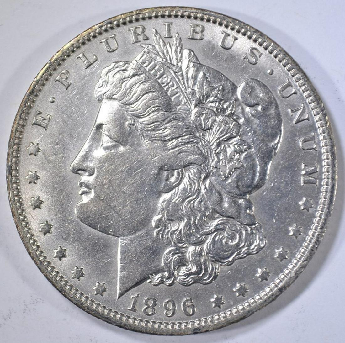 1896-O MORGAN DOLLAR  AU (1 of 2)