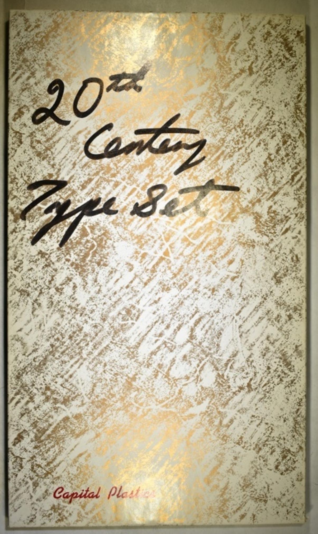 U.S. 20th CENTURY TYPE SET IN CAPITOL PLASTIC (1 of 6)
