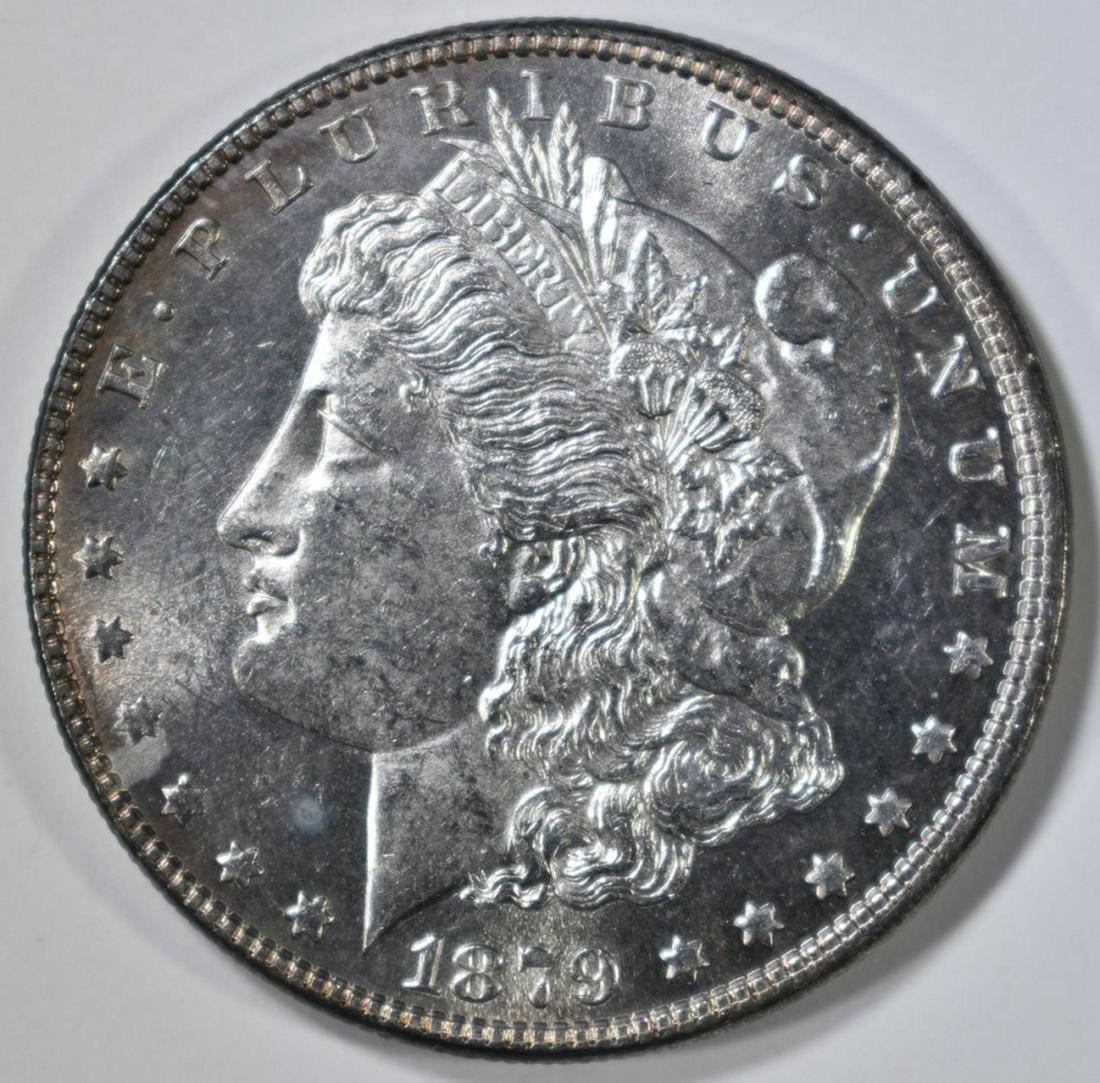 1879 MORGAN DOLLAR, CH BU (1 of 2)