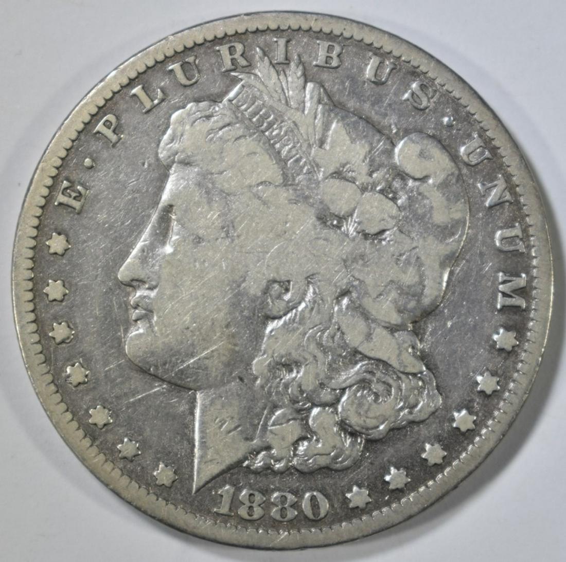 1880-CC REV OF 78 MORGAN DOLLAR, VG (1 of 2)