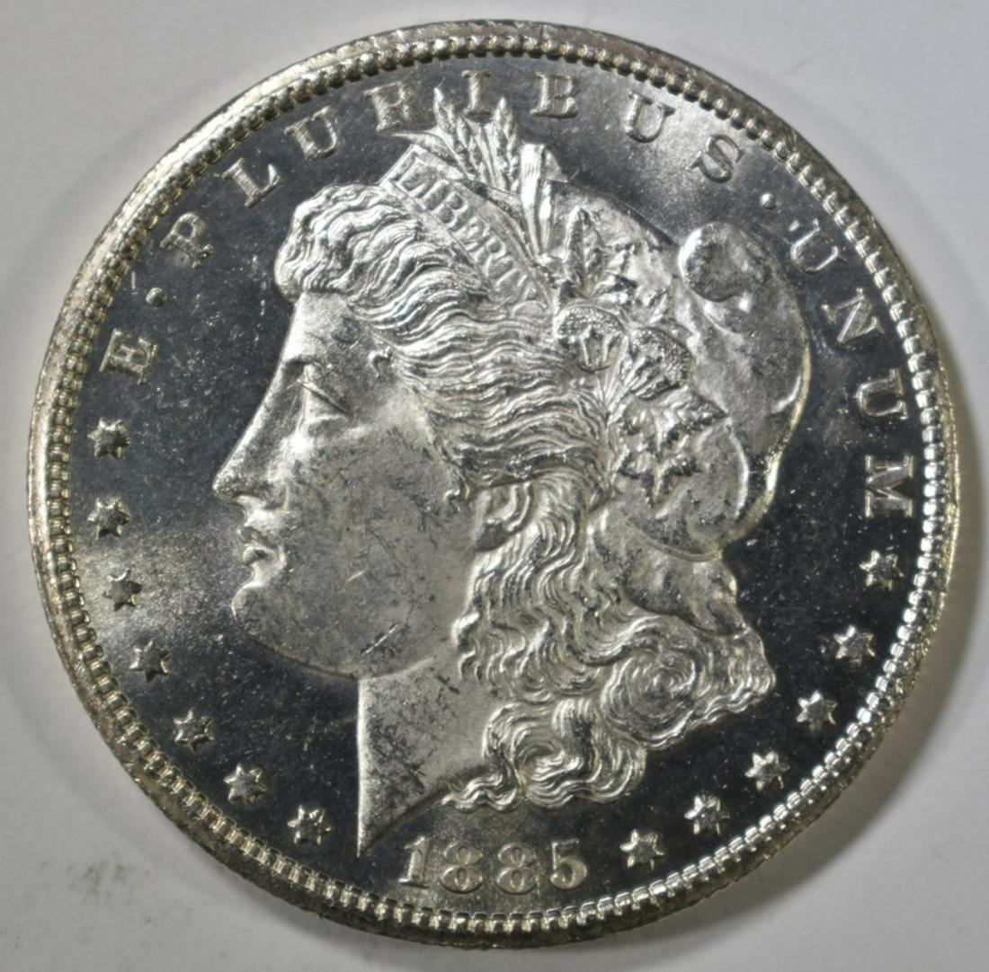 1885-CC MORGAN DOLLAR  CH BU PROOF LIKE (1 of 2)