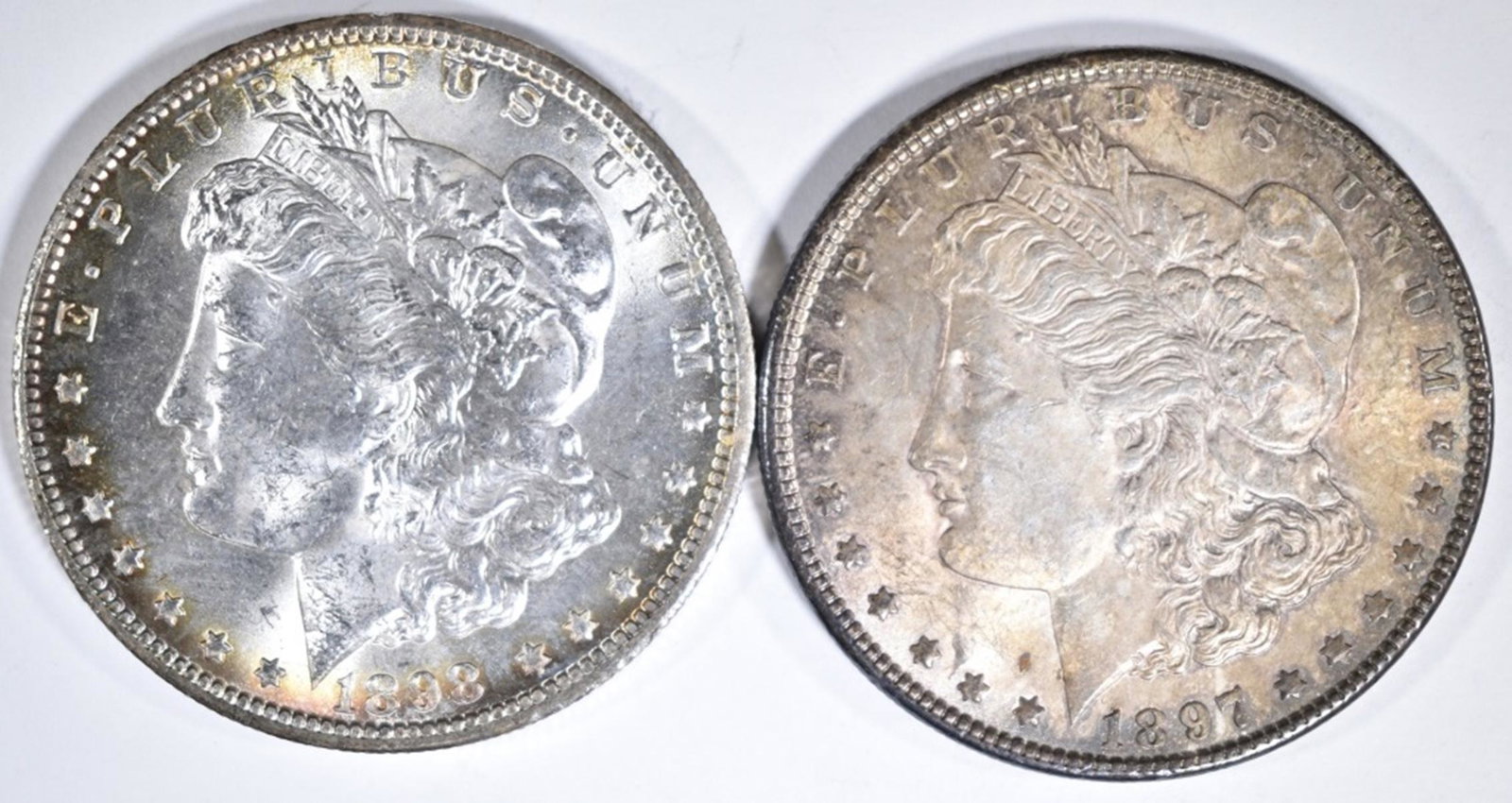 1897 & 98-O MORGAN DOLLARS CH BU (1 of 2)