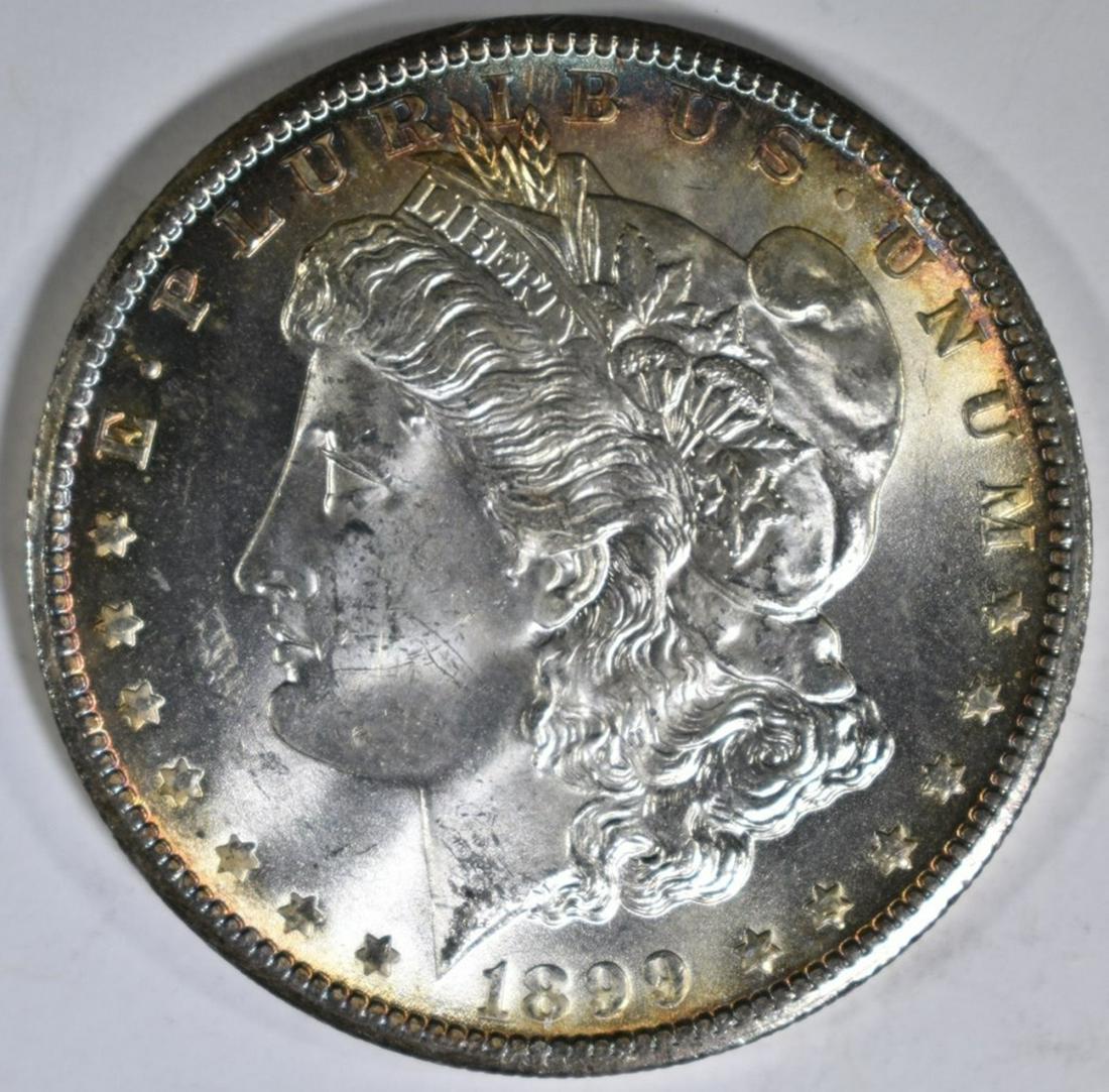 1899-O MORGAN DOLLAR GEM BU (1 of 2)