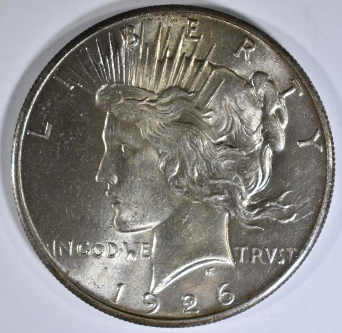 1926 PEACE DOLLAR CH BU (1 of 2)