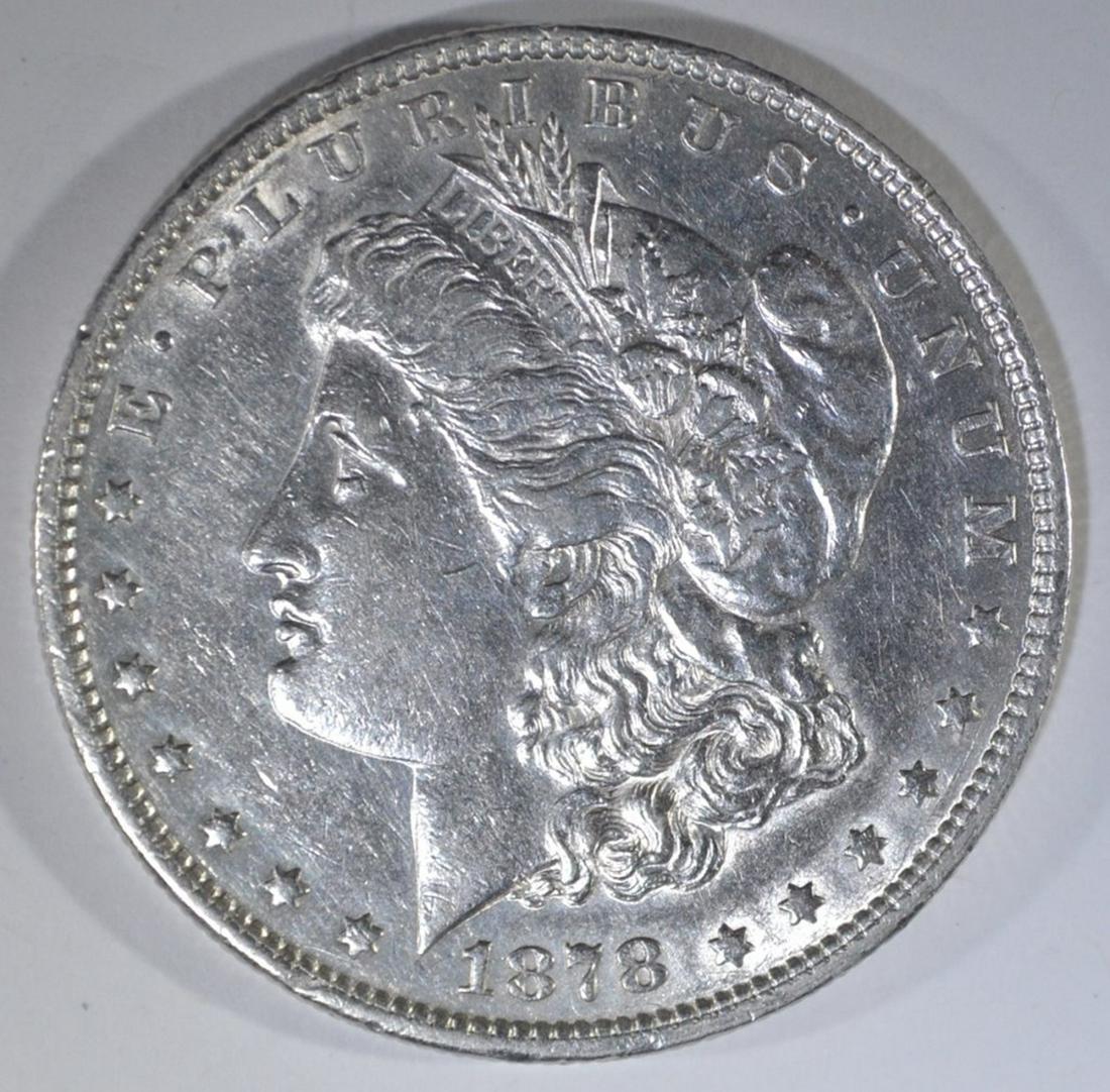 1878 7TF REV 79 MORGAN DOLLAR  AU (1 of 2)