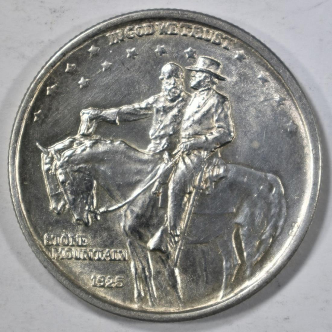 1925 STONE MOUNTAIN COMMEM HALF DOLLAR CH BU (1 of 2)